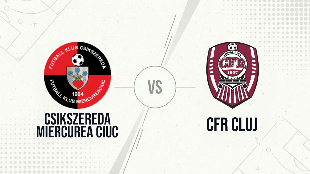 Pronostic Csikszereda Miercurea Ciuc CFR Cluj