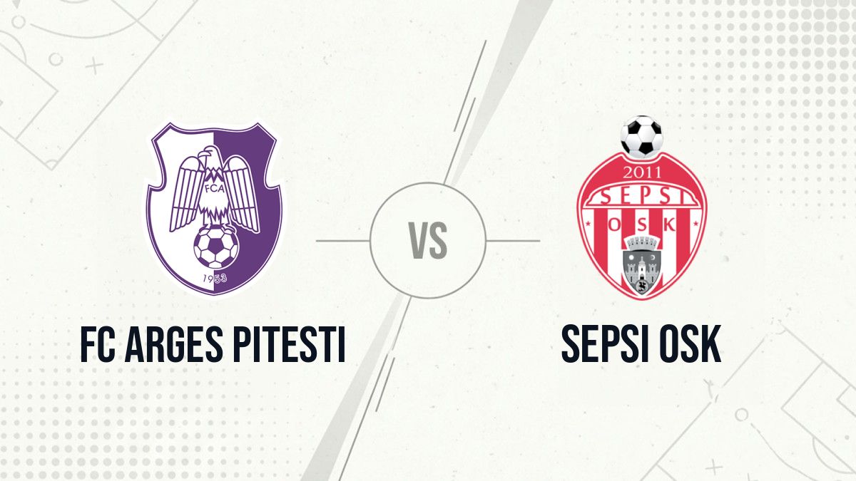 Pronostic FC Arges Pitesti Sepsi OSK