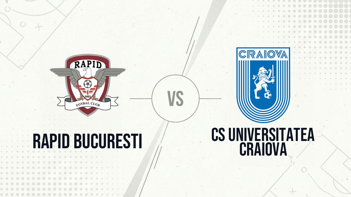 Pronostic Rapid Bucuresti CS Universitatea Craiova