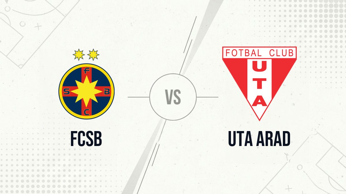 Pronostic FCSB UTA Arad