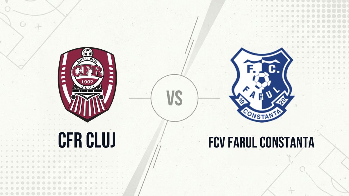 Pronostic CFR Cluj FCV Farul Constanta