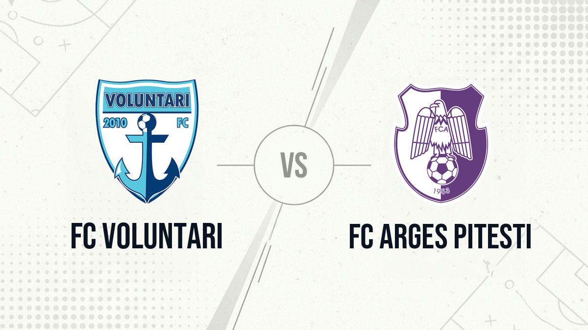 Pronostic FC Voluntari FC Arges Pitesti