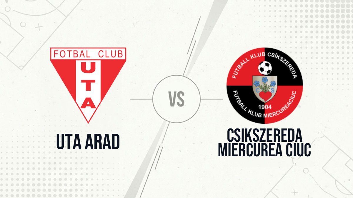 Pronostic UTA Arad Csikszereda Miercurea Ciuc