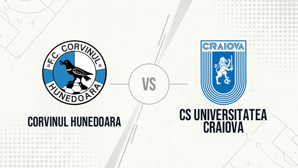 Pronostic Corvinul Hunedoara CS Universitatea Craiova