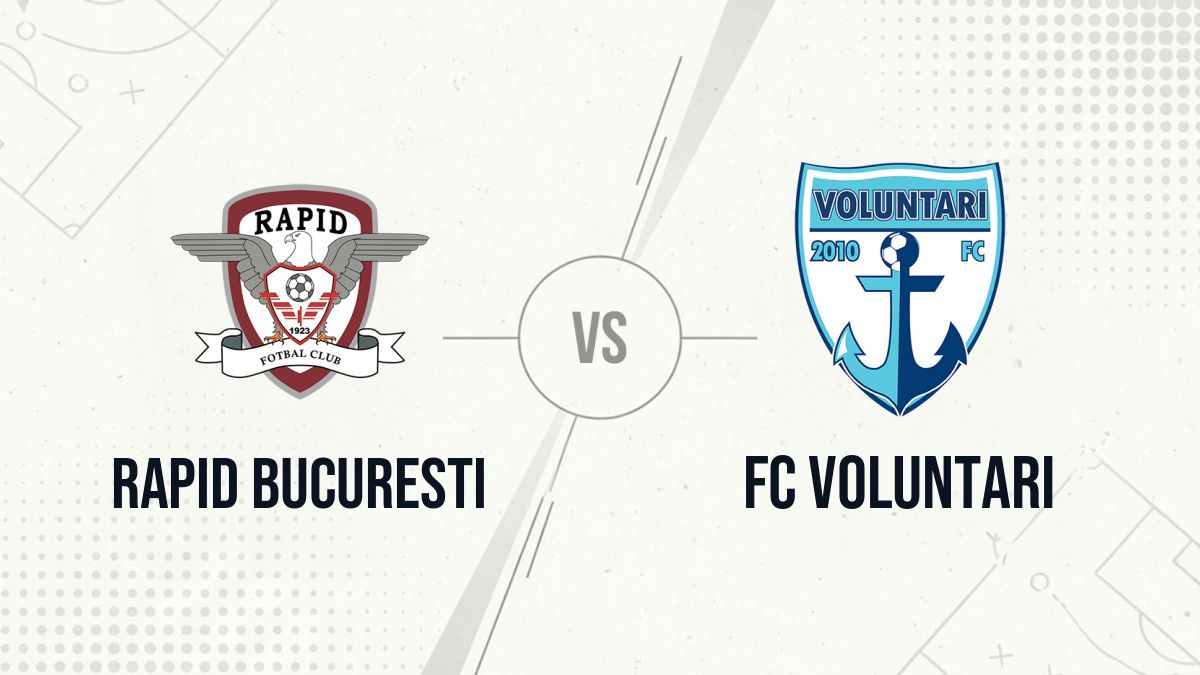 Pronostic Rapid Bucuresti FC Voluntari