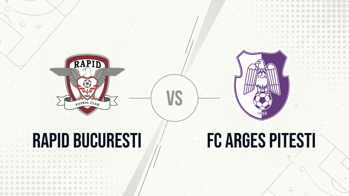 Pronostic Rapid Bucuresti FC Arges Pitesti