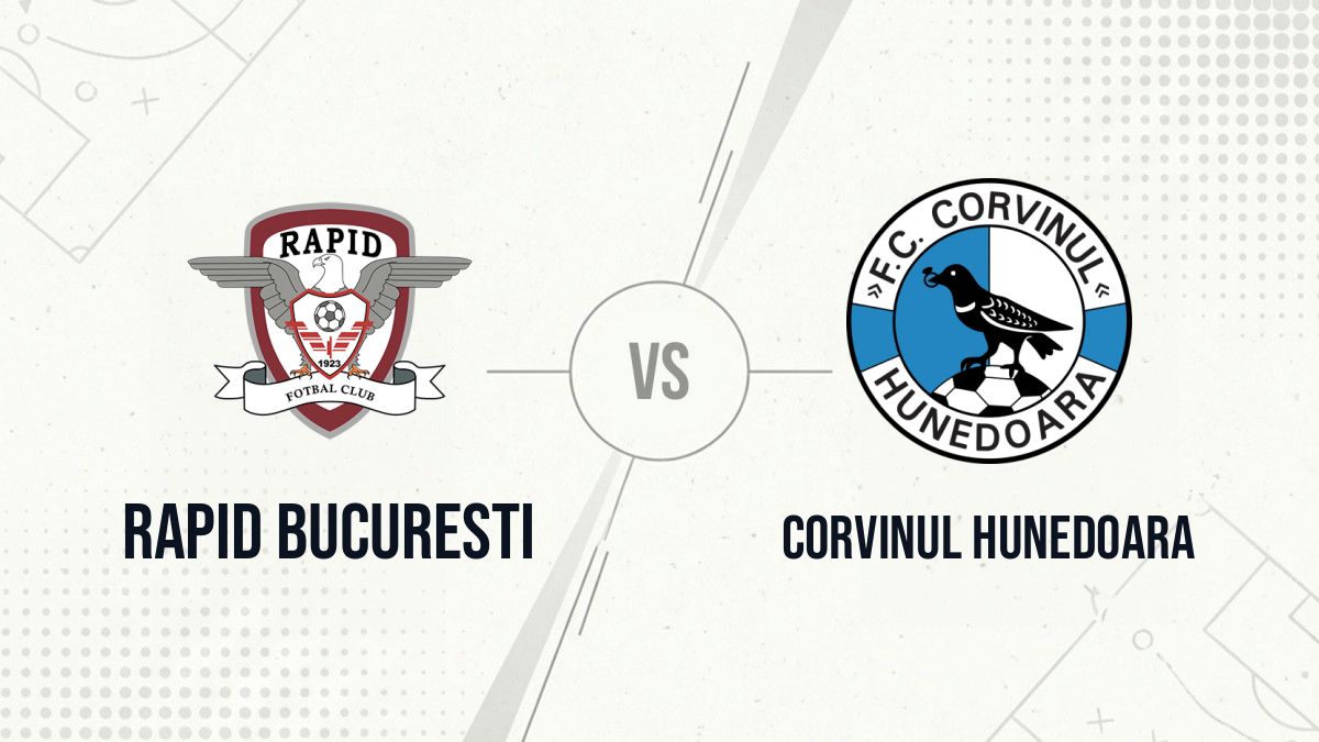 Pronostic Rapid Bucuresti Corvinul Hunedoara