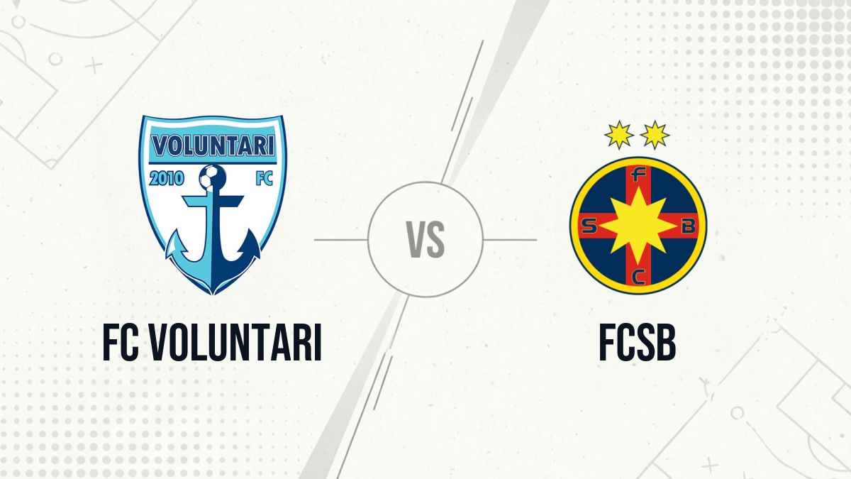 Pronostic FC Voluntari FCSB