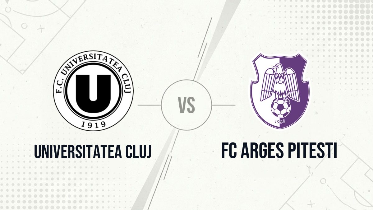 Pronostic Universitatea Cluj FC Arges Pitesti