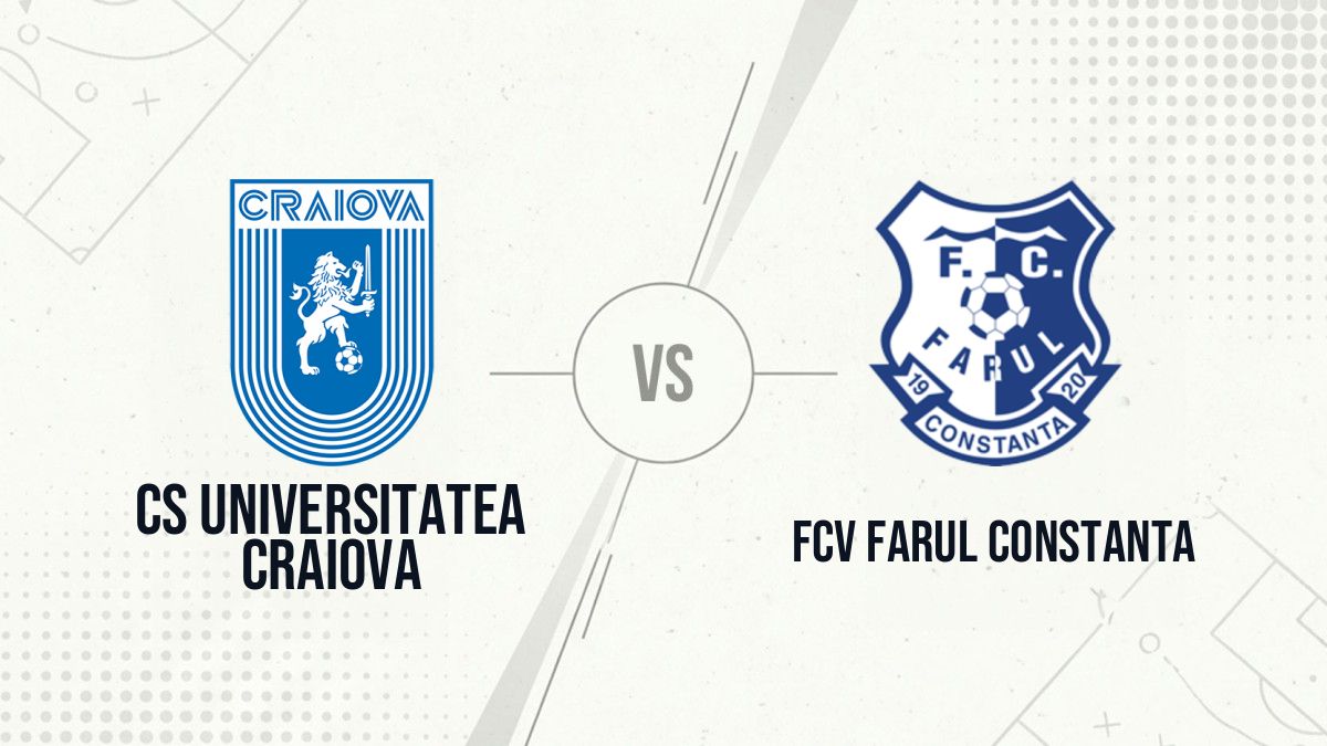 Pronostic CS Universitatea Craiova FCV Farul Constanta