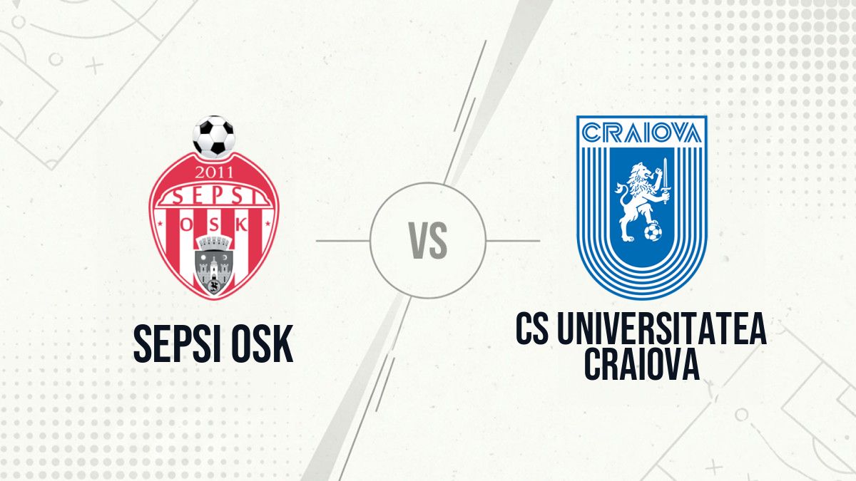 Pronostic Sepsi OSK CS Universitatea Craiova
