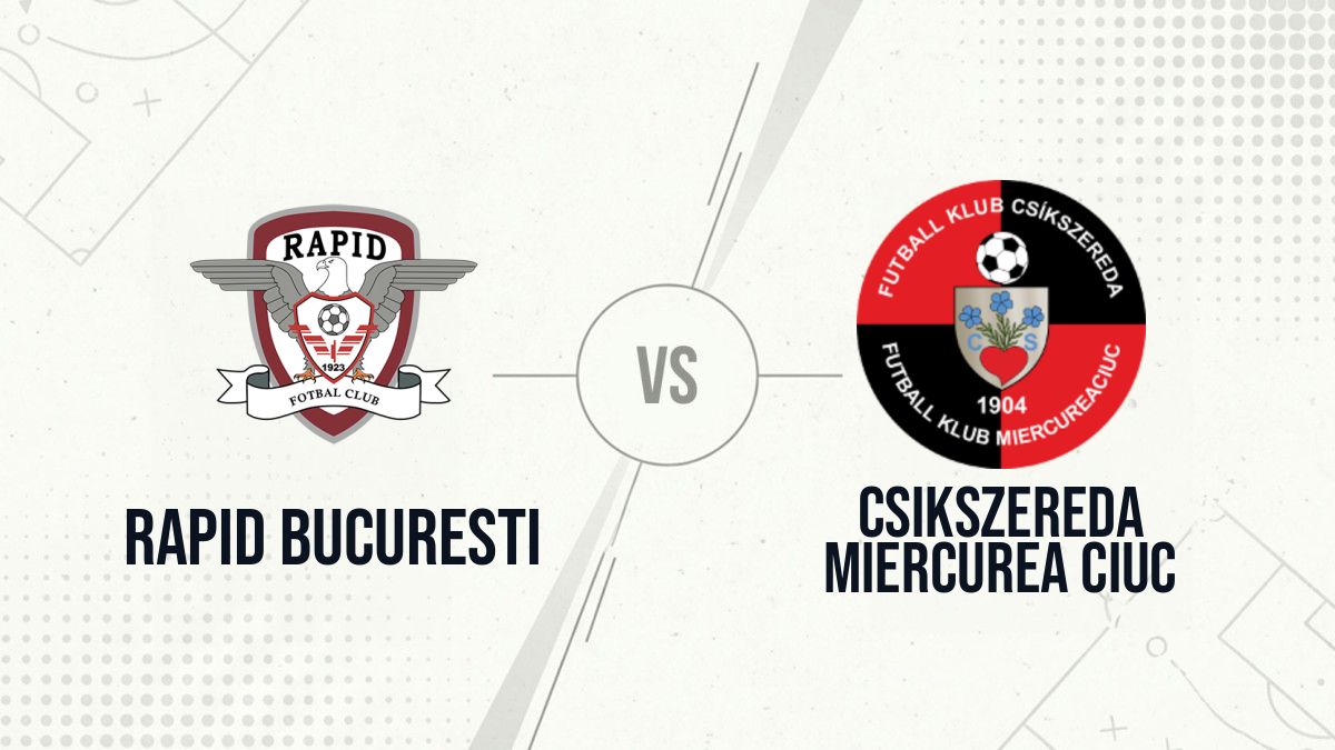 Pronostic Rapid Bucuresti Csikszereda Miercurea Ciuc