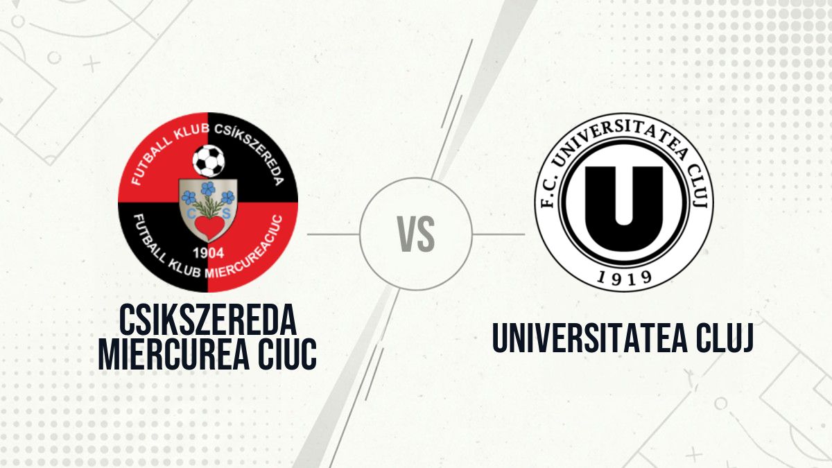 Pronostic Csikszereda Miercurea Ciuc Universitatea Cluj