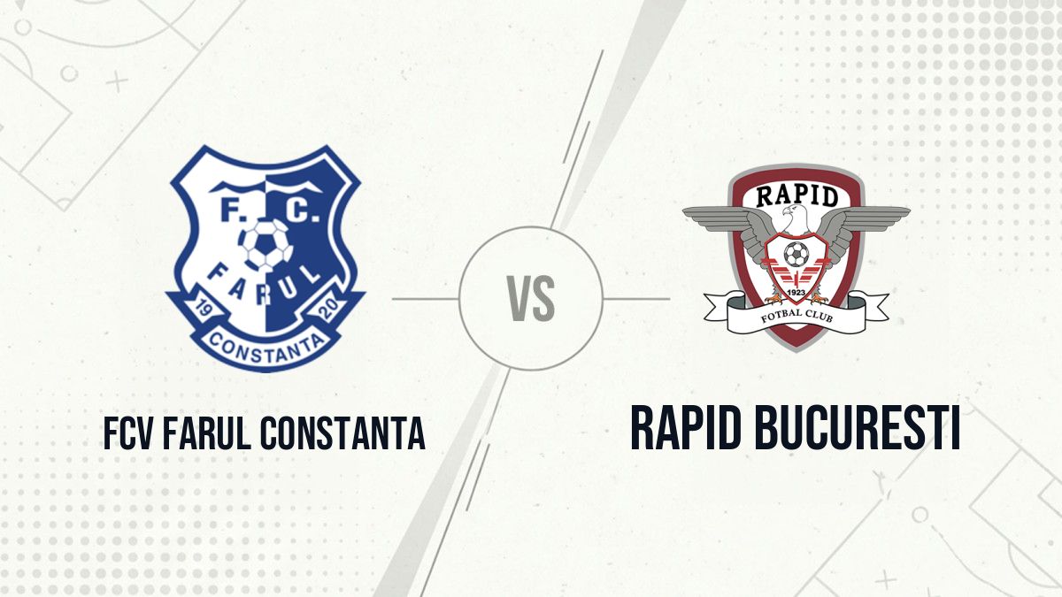 Pronostic FCV Farul Constanta Rapid Bucuresti