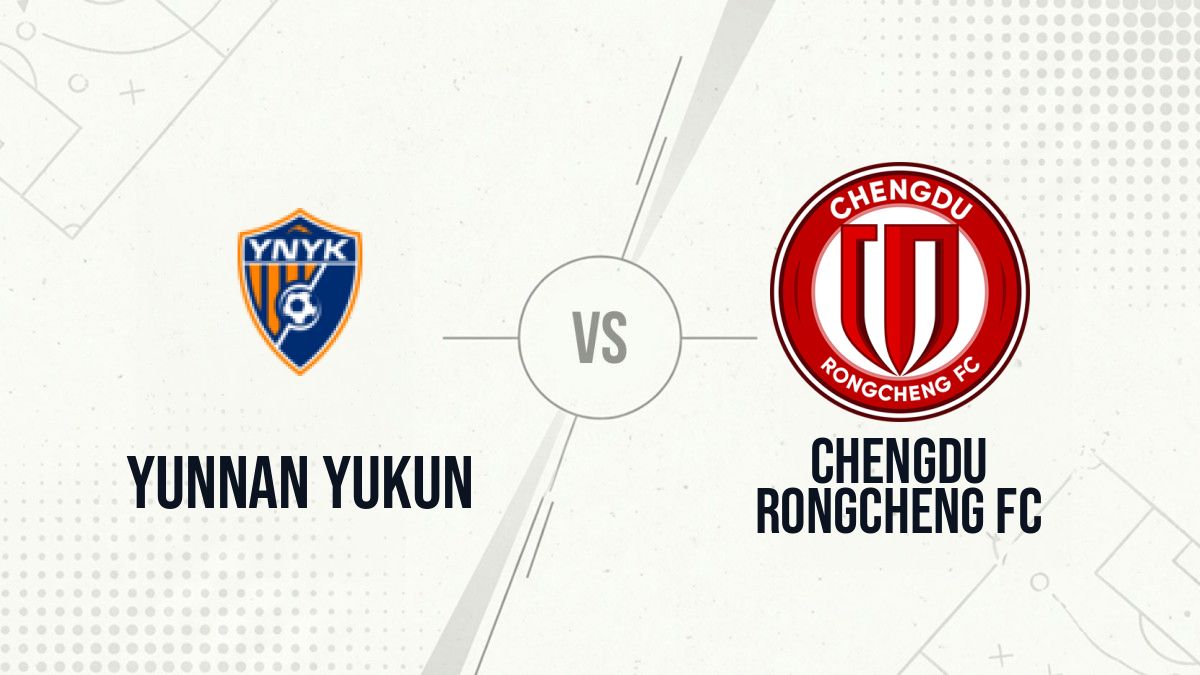 Pronostic Yunnan Yukun Chengdu Rongcheng FC