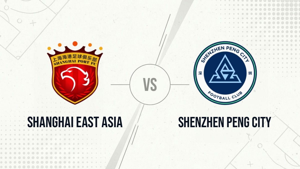 Pronostic Shanghai East Asia Shenzhen Peng City