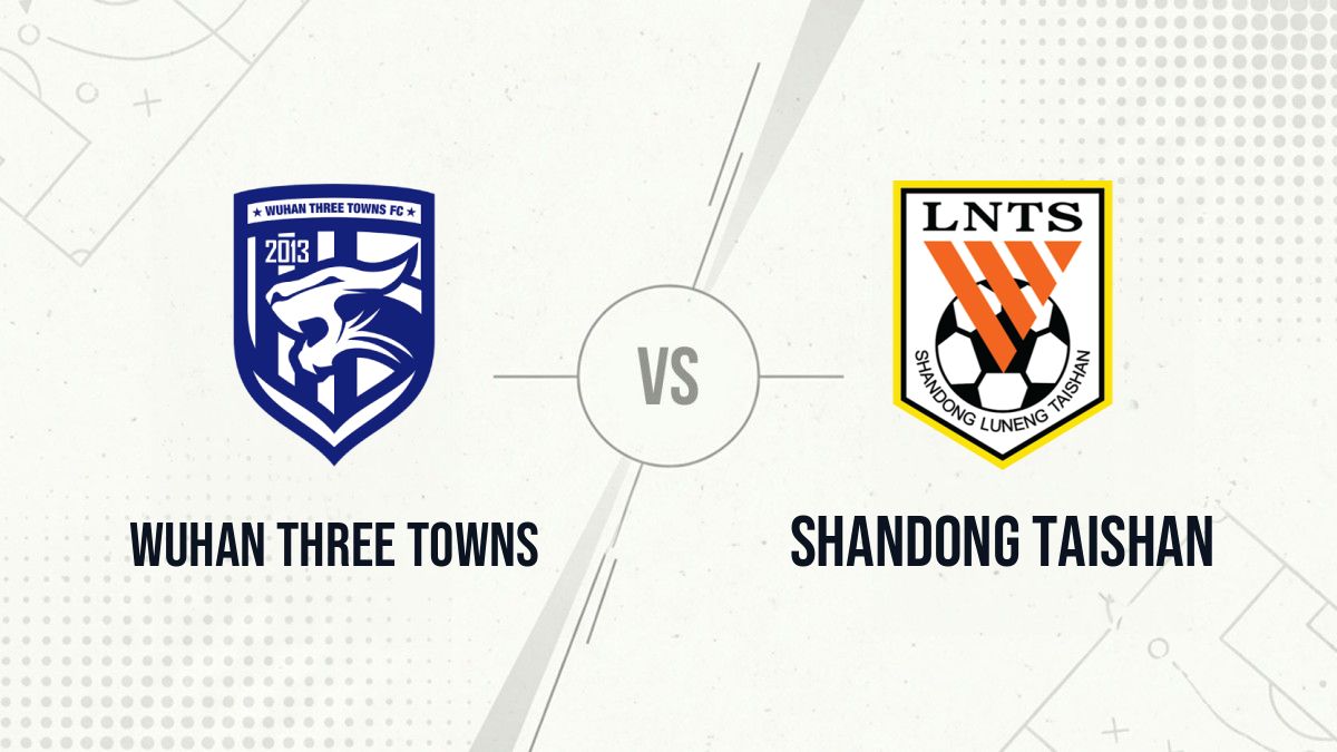 Pronostic Wuhan Three Towns Shandong Taishan