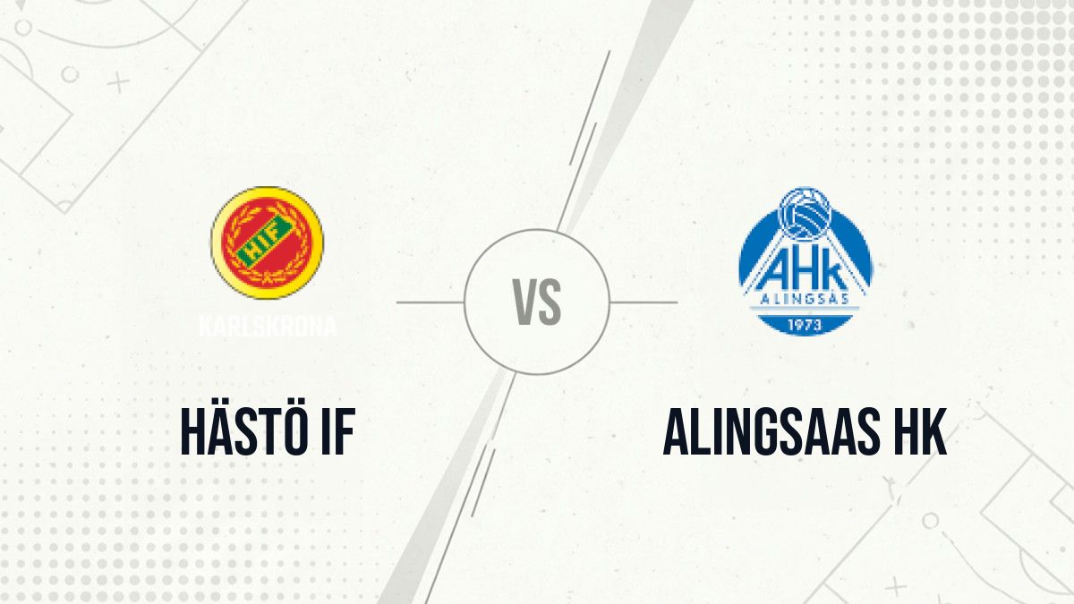 Pronostic Hästö IF Alingsaas HK