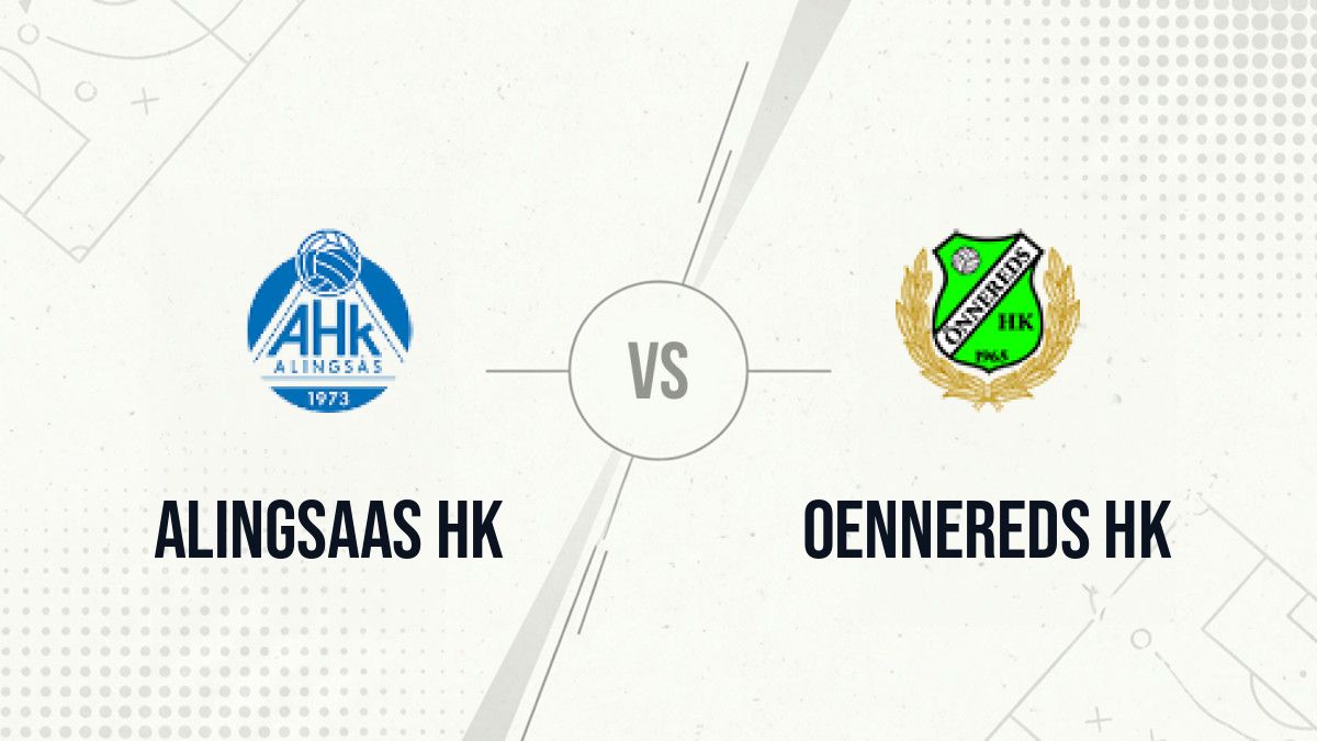 Pronostic Alingsaas HK Oennereds HK