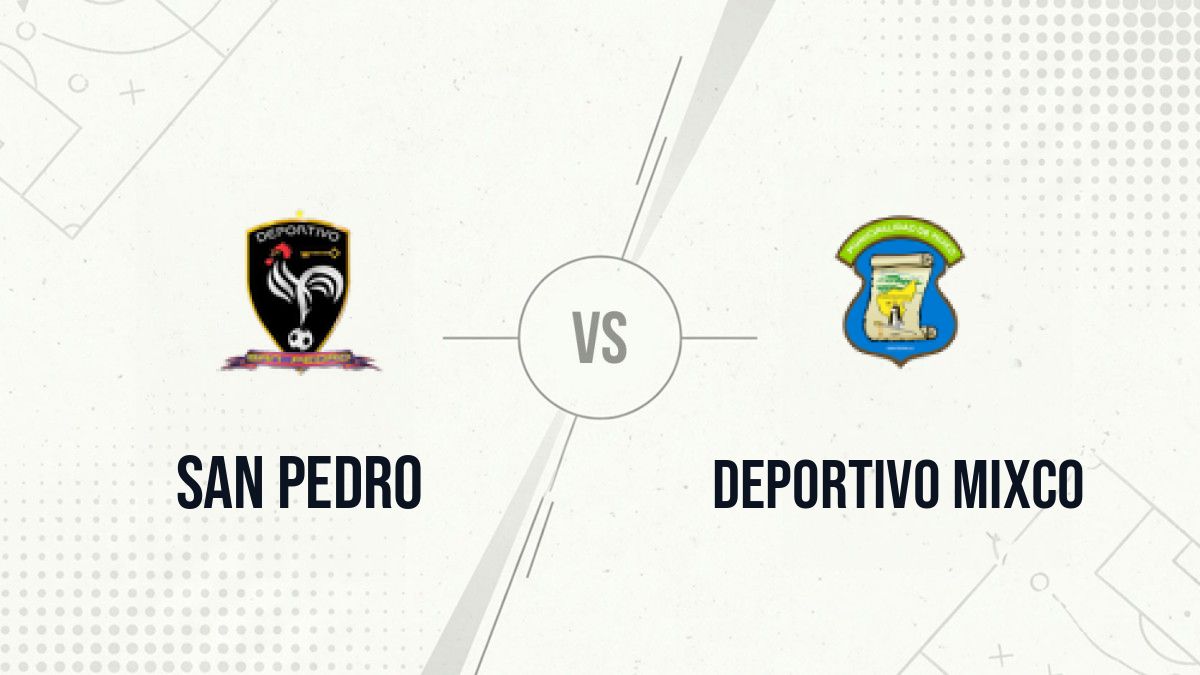 Pronostic San Pedro Deportivo Mixco
