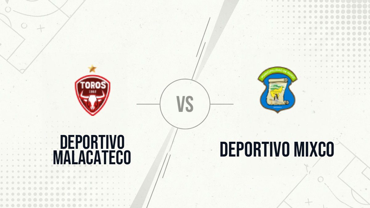Pronostic Deportivo Malacateco Deportivo Mixco