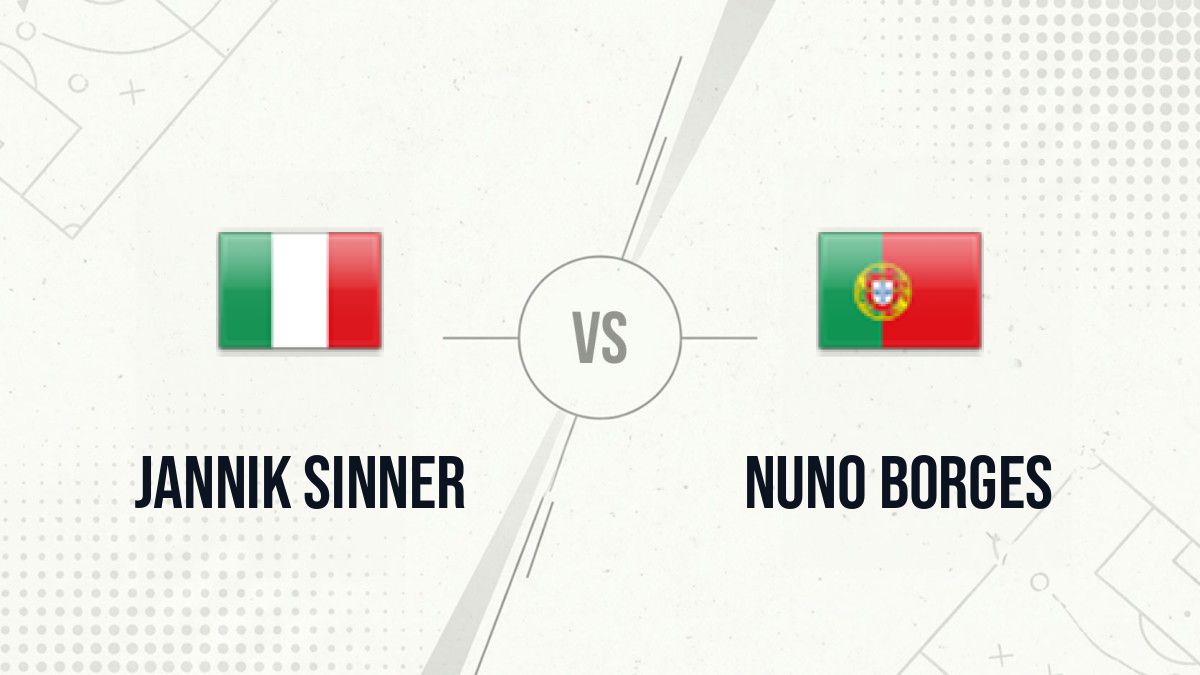 Pronostic Jannik Sinner Nuno Borges