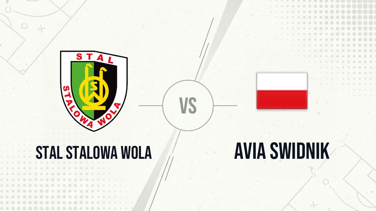 Pronostic Stal Stalowa Wola Avia Swidnik