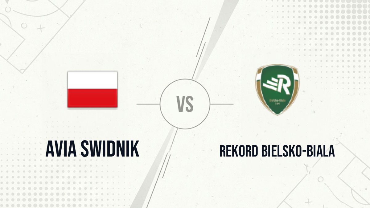 Pronostic Avia Swidnik Rekord Bielsko-Biala