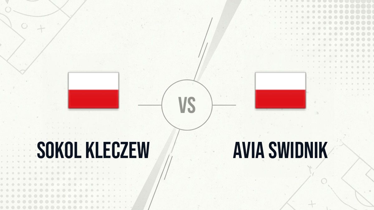 Pronostic Sokol Kleczew Avia Swidnik