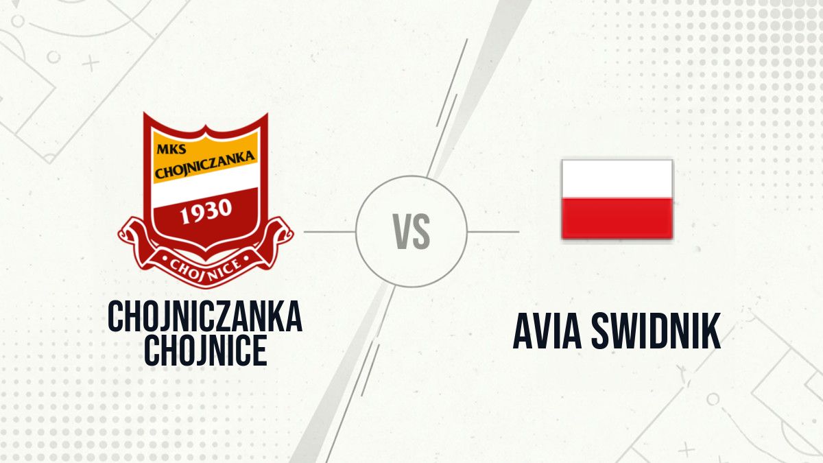 Pronostic Chojniczanka Chojnice Avia Swidnik