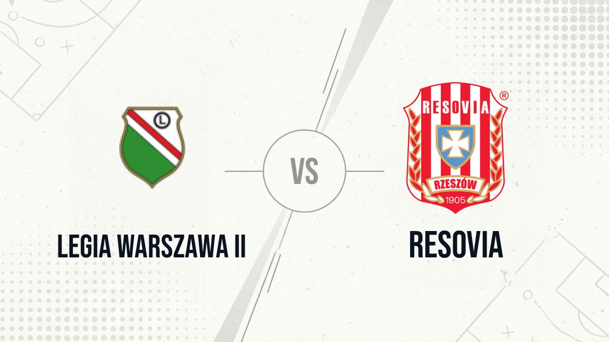 Pronostic Legia Warszawa II Resovia