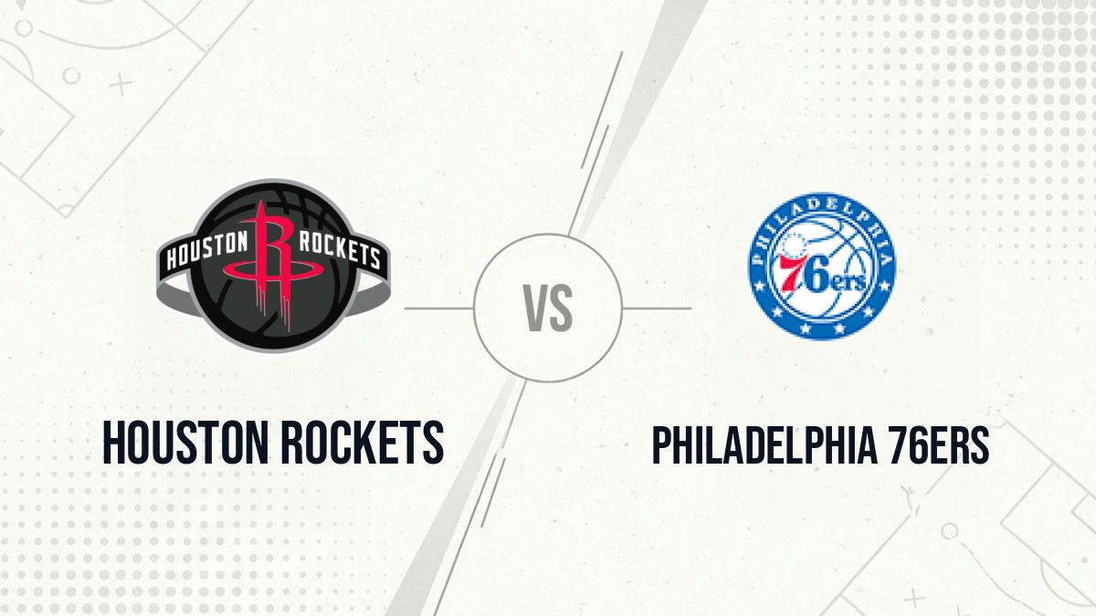 Pronostic Houston Rockets Philadelphia 76ers