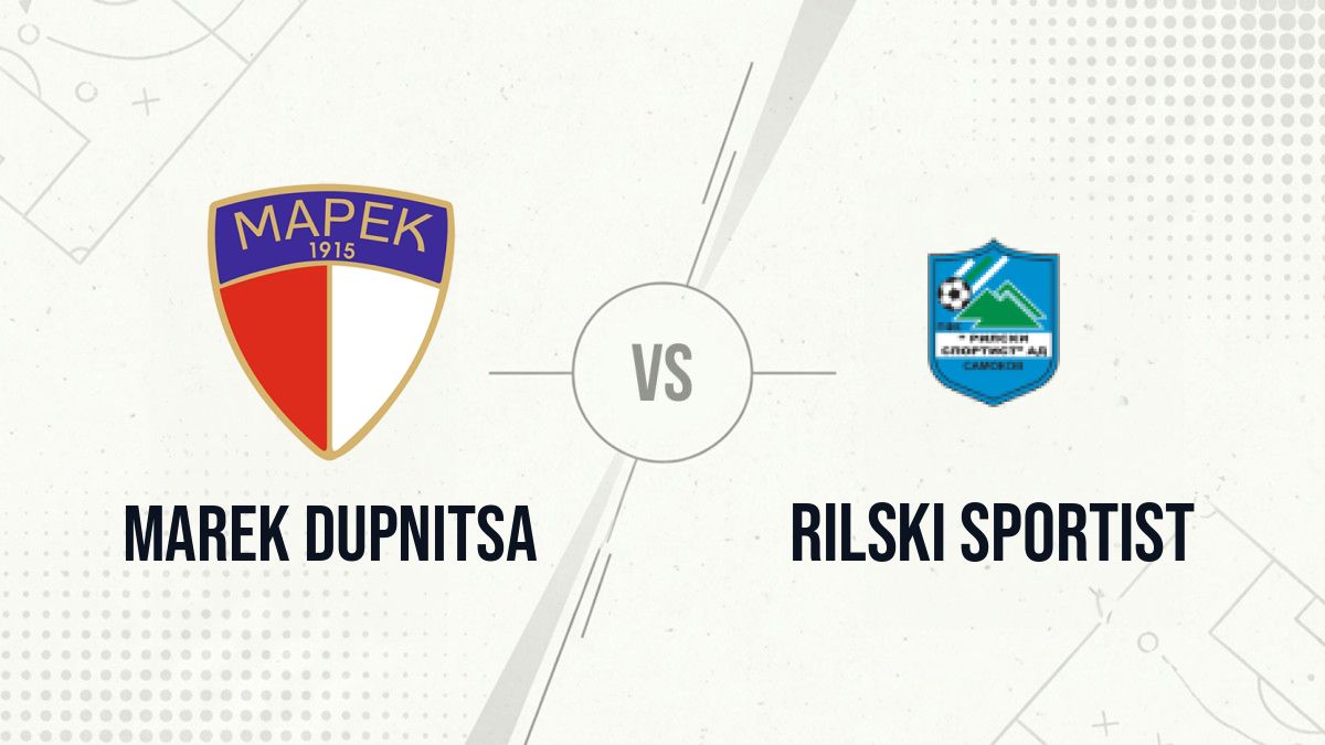 Pronostic Marek Dupnitsa Rilski Sportist