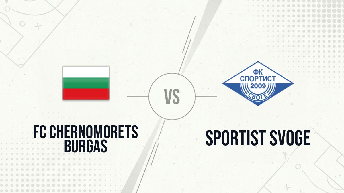 Pronostic FC Chernomorets Burgas Sportist Svoge