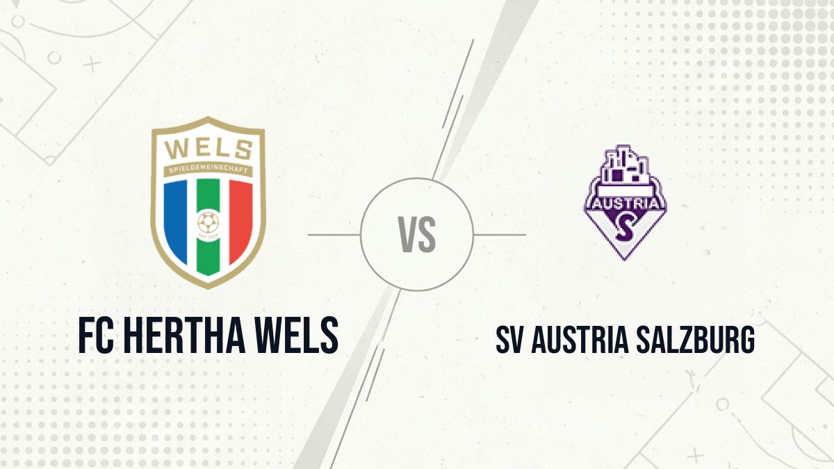 Pronostic FC Hertha Wels SV Austria Salzburg