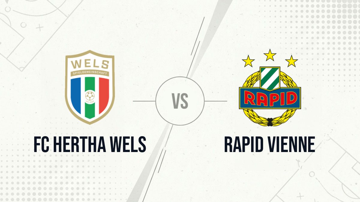 Pronostic FC Hertha Wels Rapid Vienne