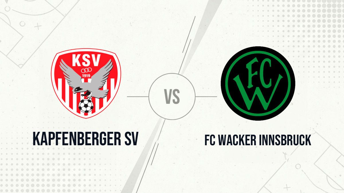 Pronostic Kapfenberger SV FC Wacker Innsbruck