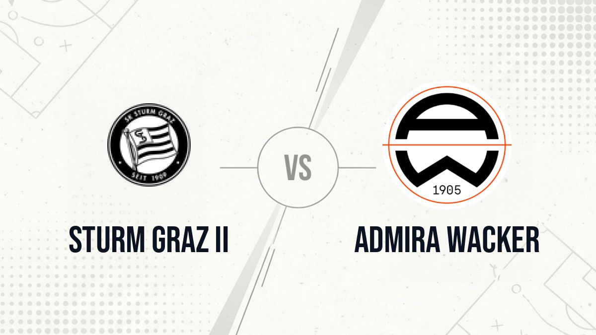 Pronostic Sturm Graz II Admira Wacker