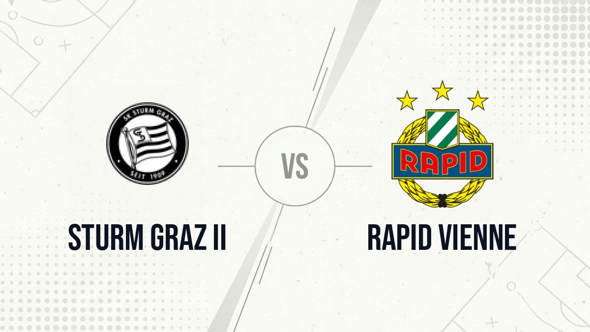 Pronostic Sturm Graz II Rapid Vienne