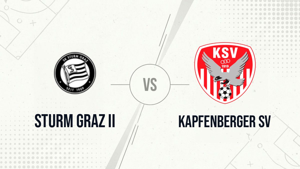 Pronostic Sturm Graz II Kapfenberger SV