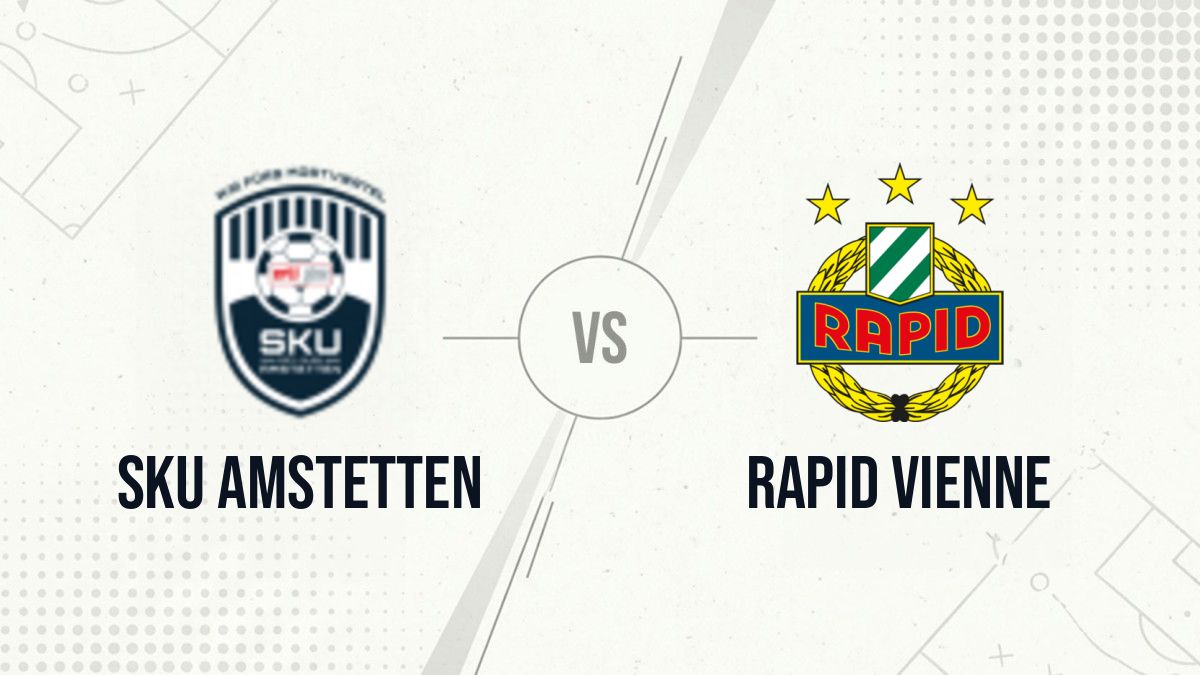 Pronostic SKU Amstetten Rapid Vienne