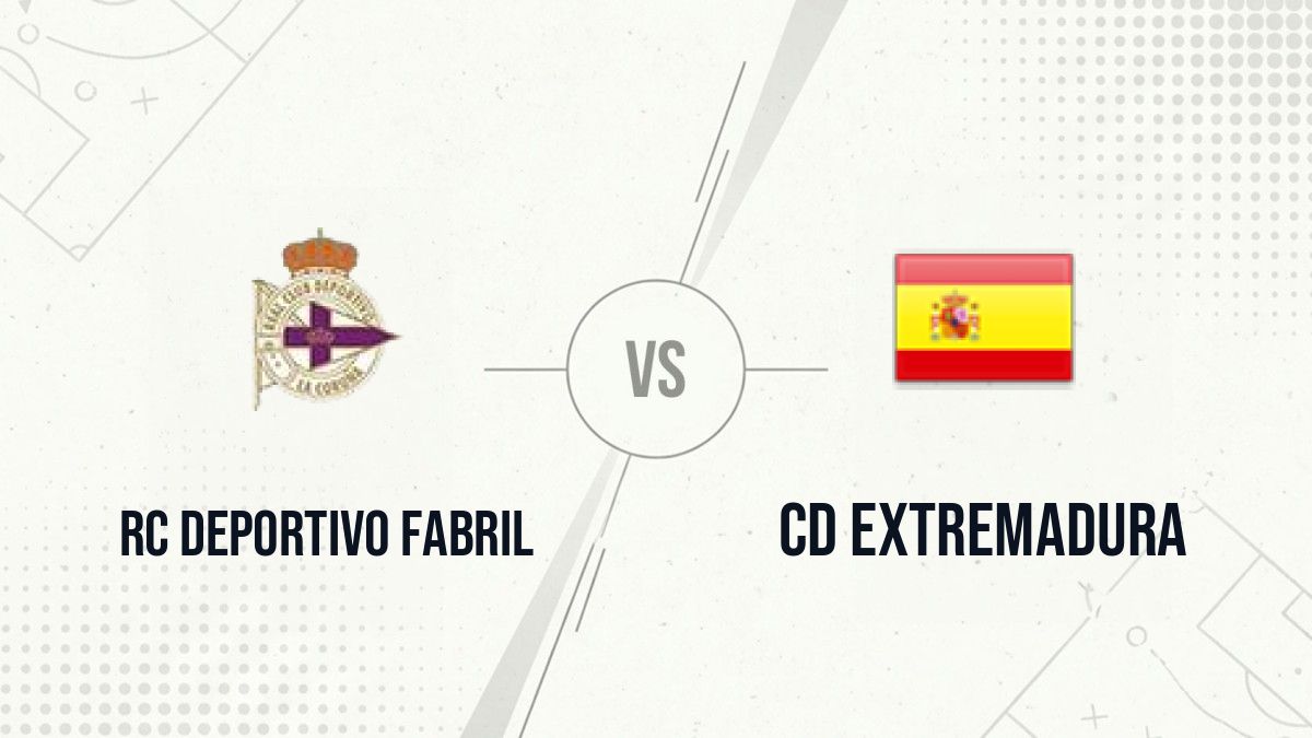Pronostic RC Deportivo Fabril CD Extremadura