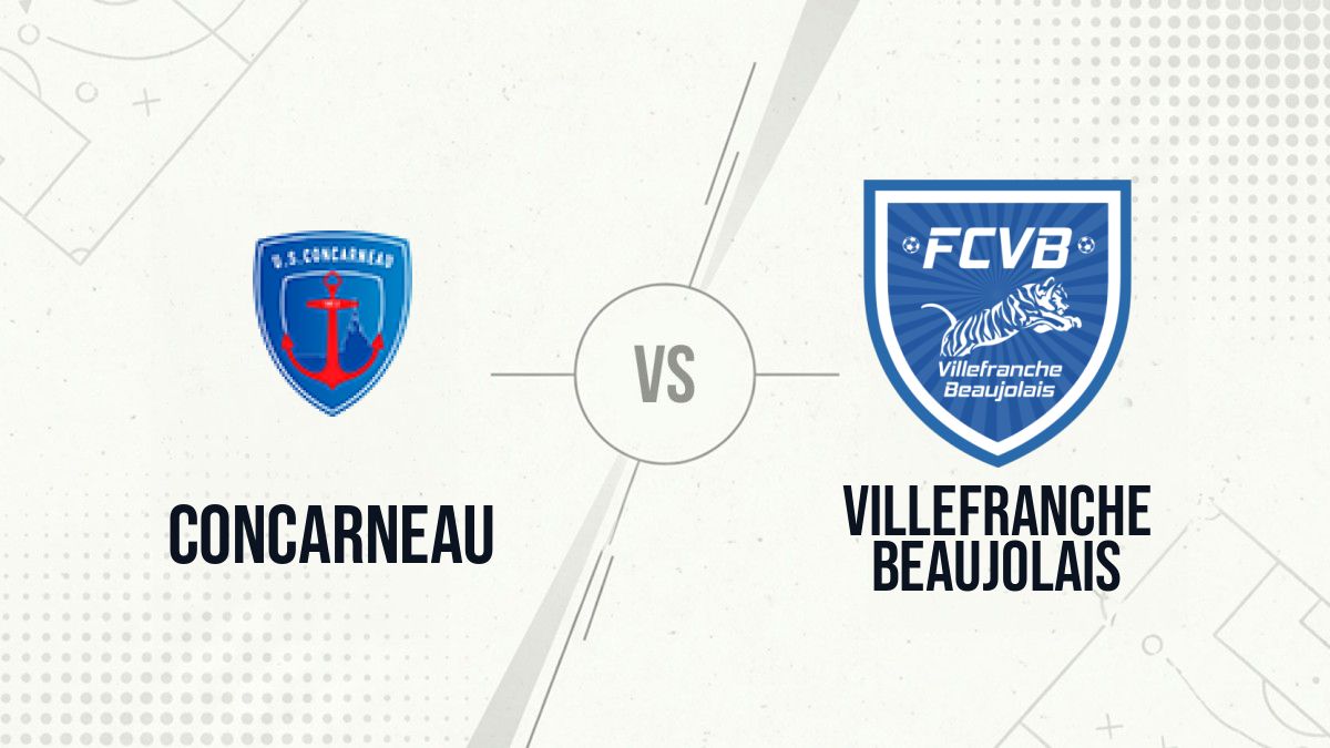 Pronostic Concarneau Villefranche Beaujolais