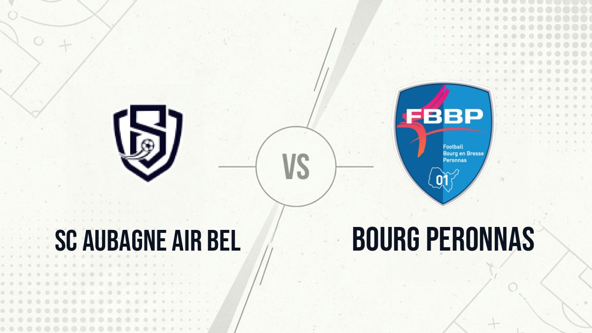 Pronostic SC Aubagne Air Bel Bourg Peronnas