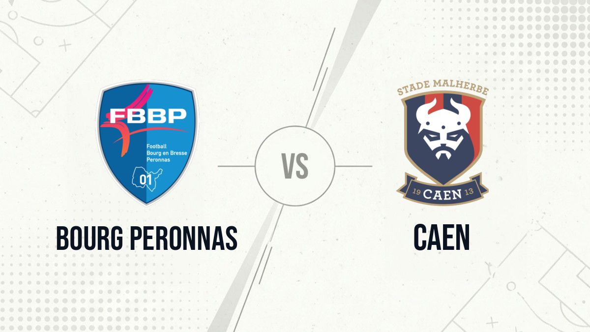 Pronostic Bourg Peronnas Caen