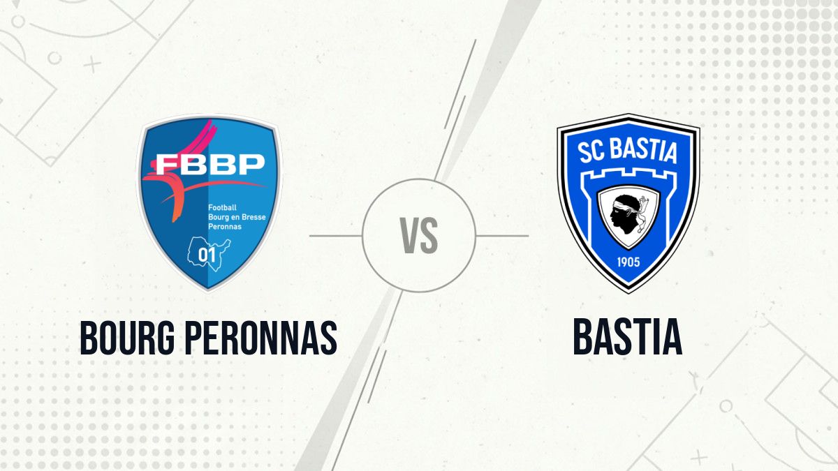 Pronostic Bourg Peronnas Bastia