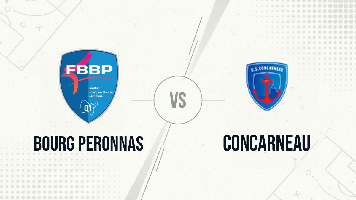 Pronostic Bourg Peronnas Concarneau