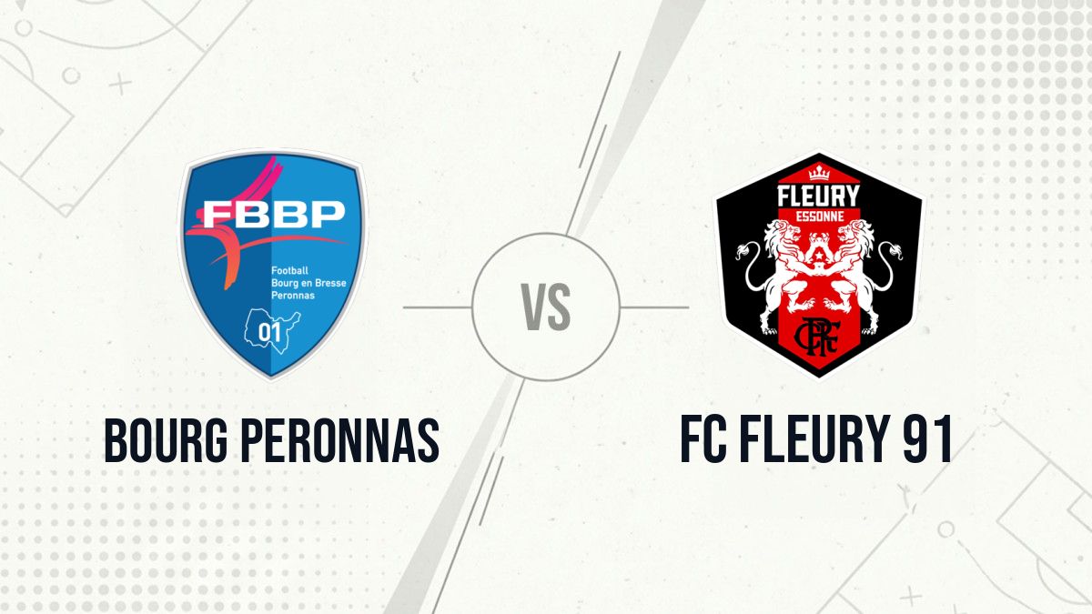 Pronostic Bourg Peronnas FC Fleury 91
