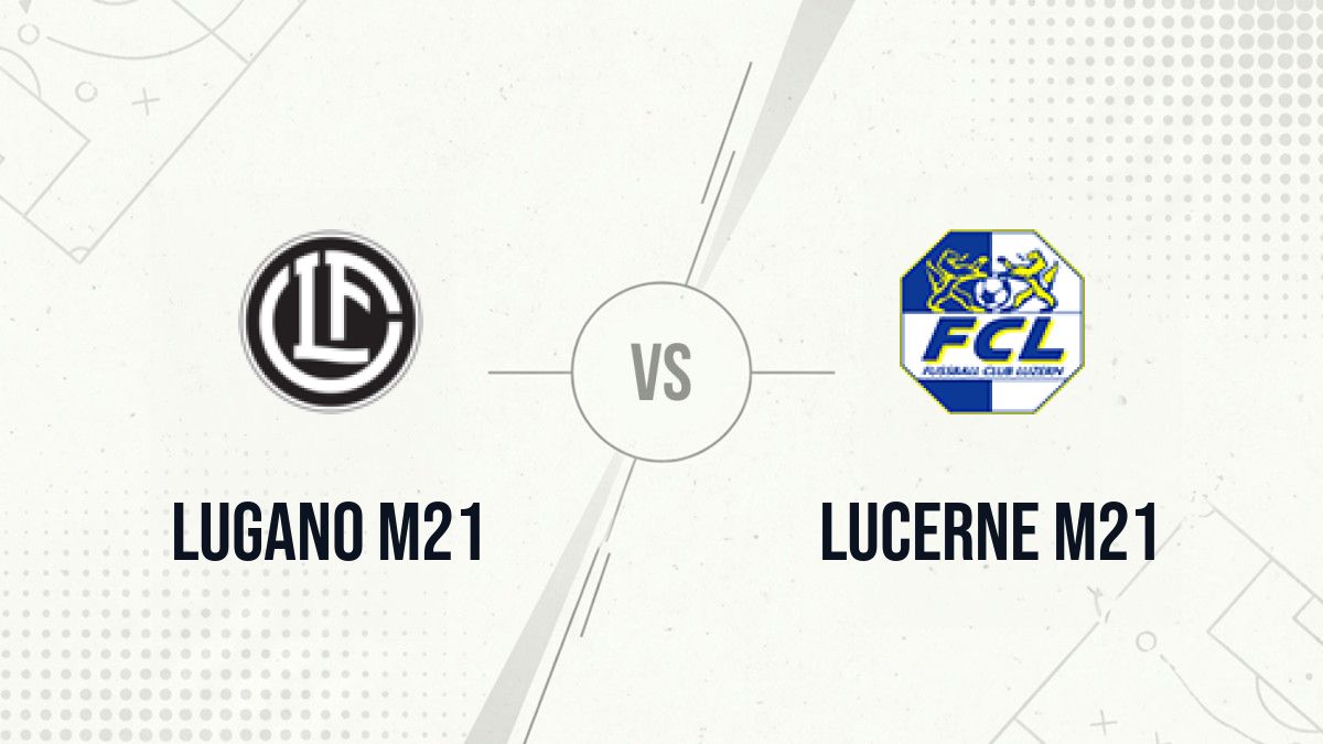 Pronostic Lugano M21 Lucerne M21