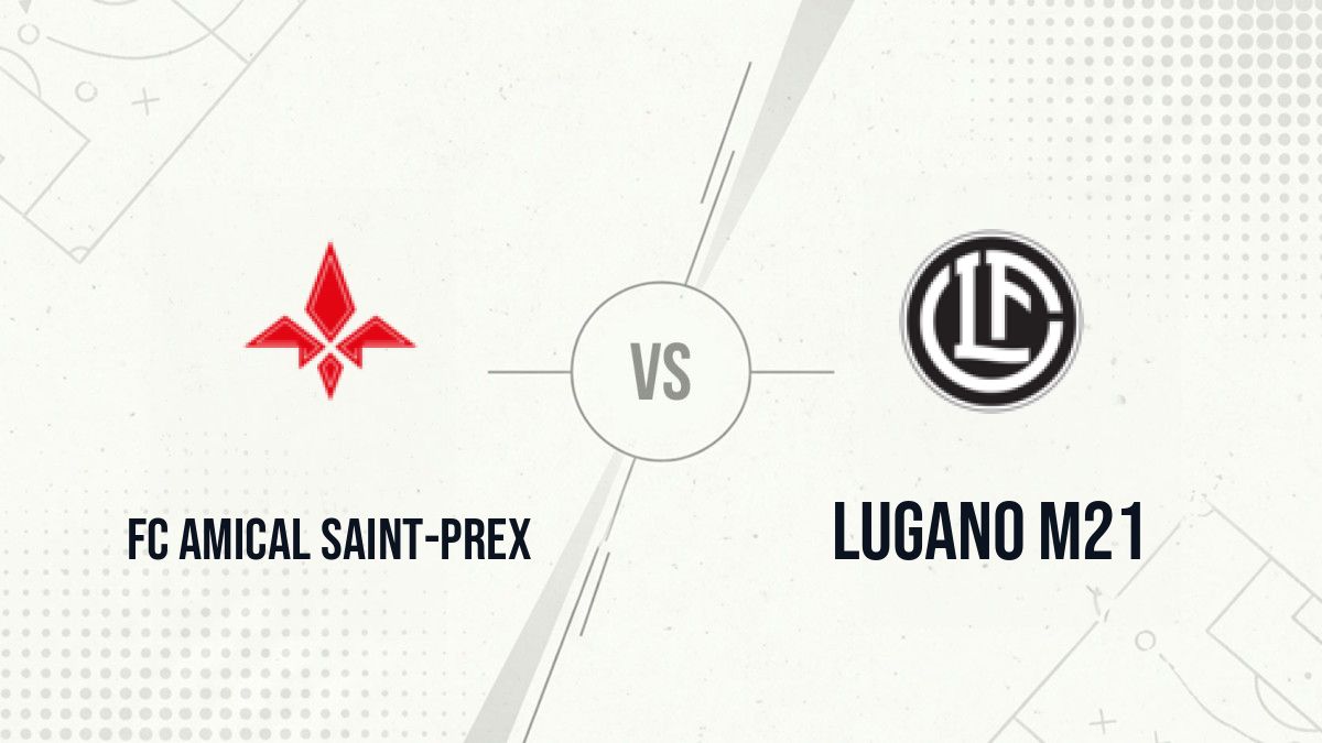 Pronostic FC Amical Saint-Prex Lugano M21